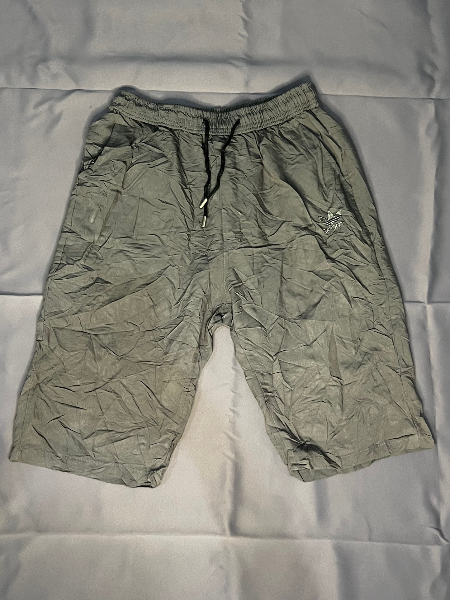 Generic Plain with Logo Stretchable (Dark Grey)