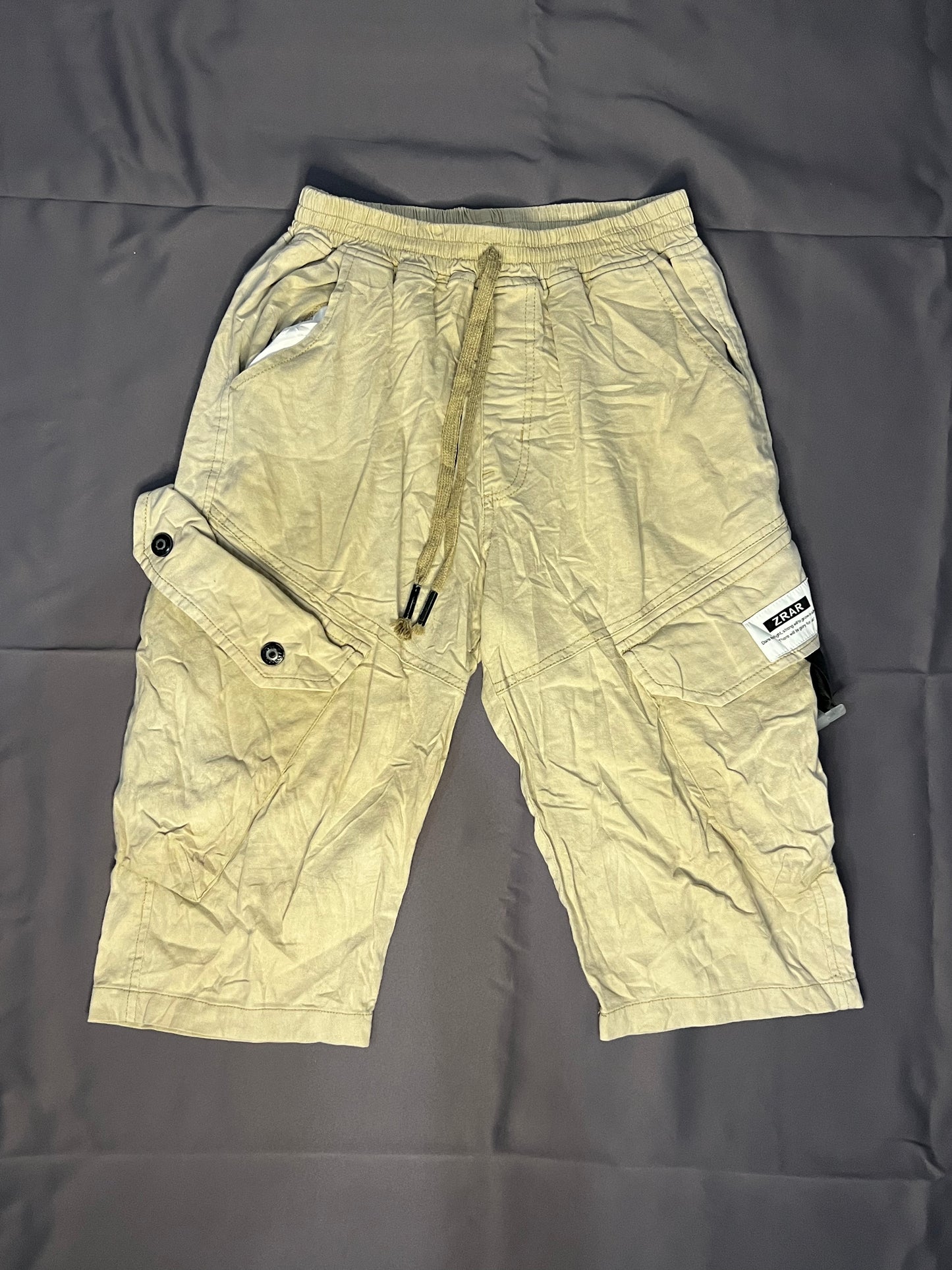 Zrar Plain Stretchable (Light Brown)