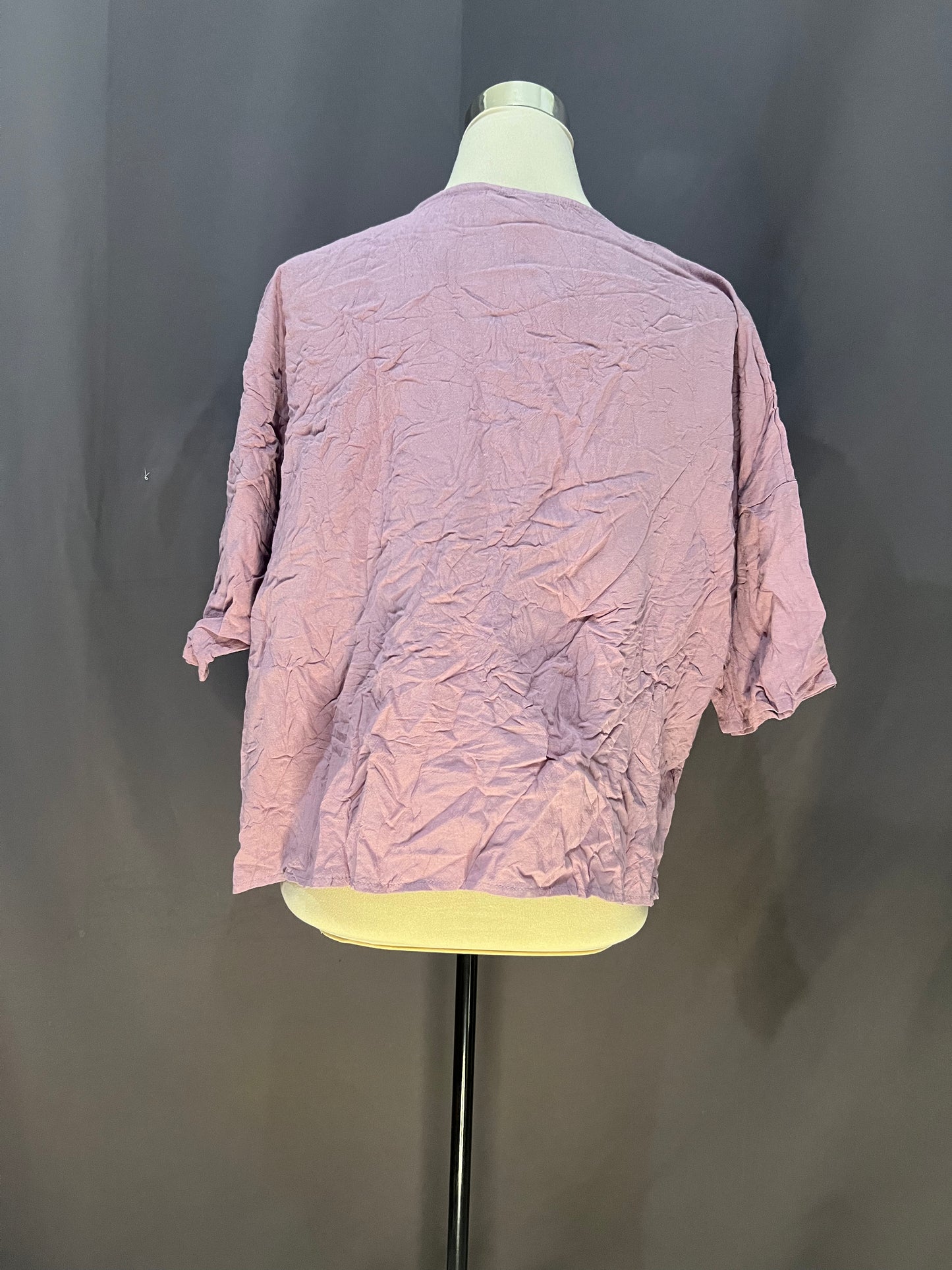 Fashion Floral Embroider (Purple)