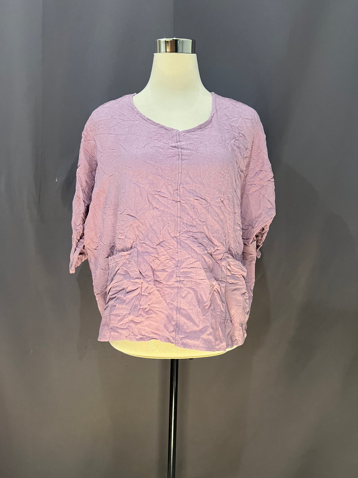 Fashion Floral Embroider (Purple)