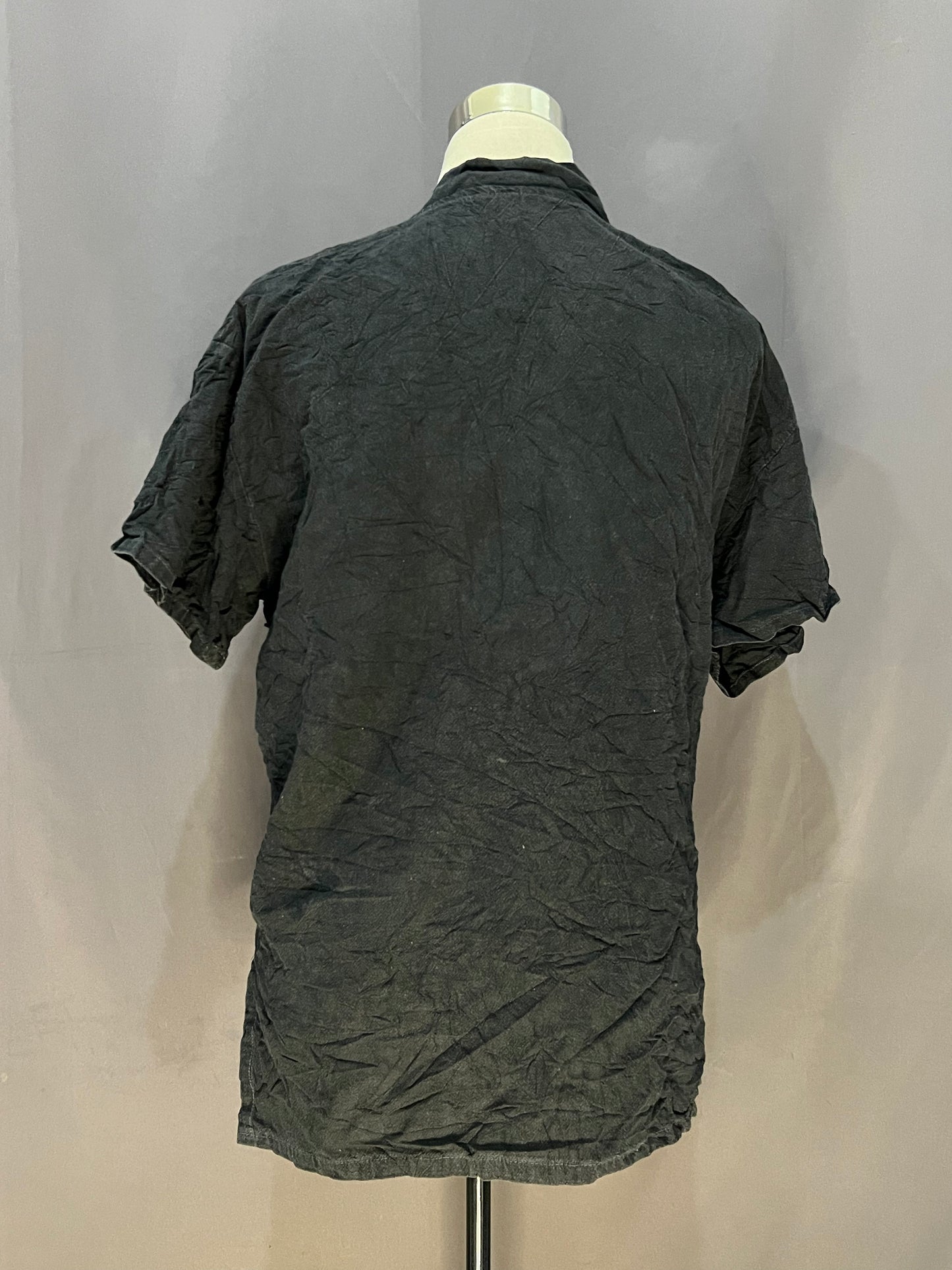 Generic Plain with Checkered Patch (Black)