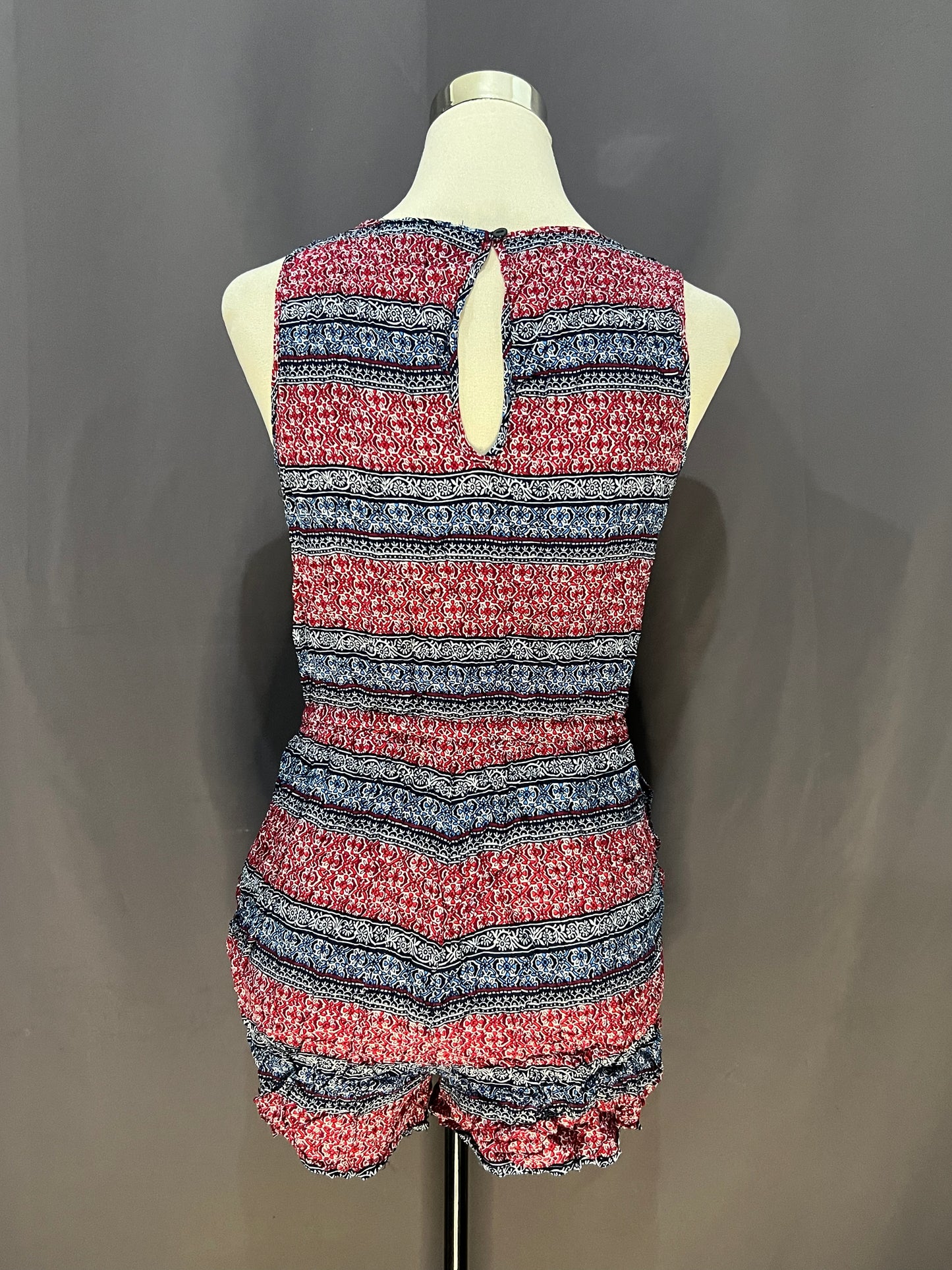 Springfield Patterned (Red and Blue)