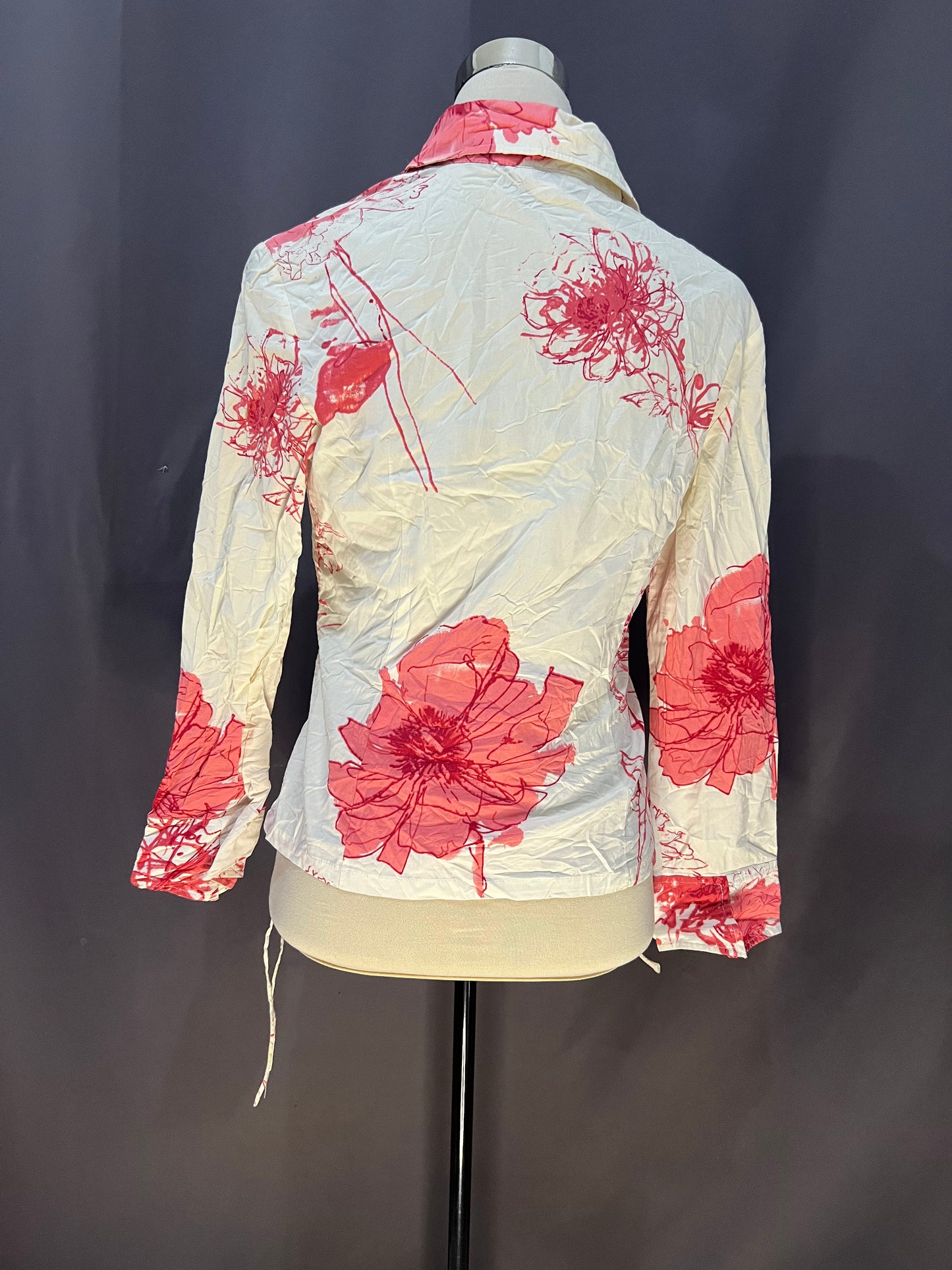 Vinhe Meng Pink Floral (Dirty White)