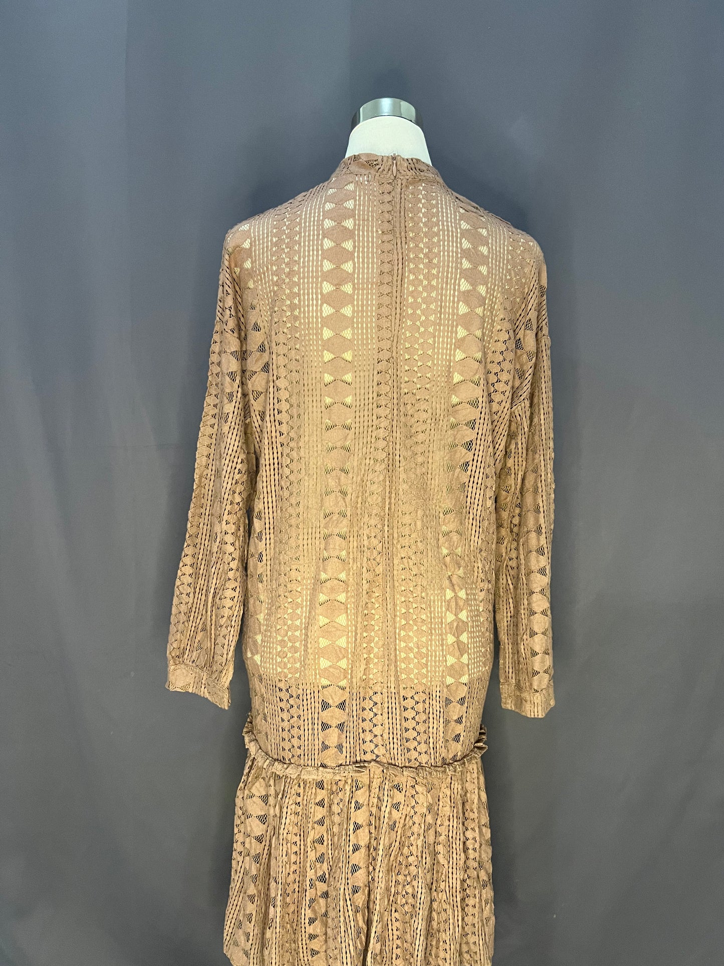MD Design Patterned See Through (Brown)