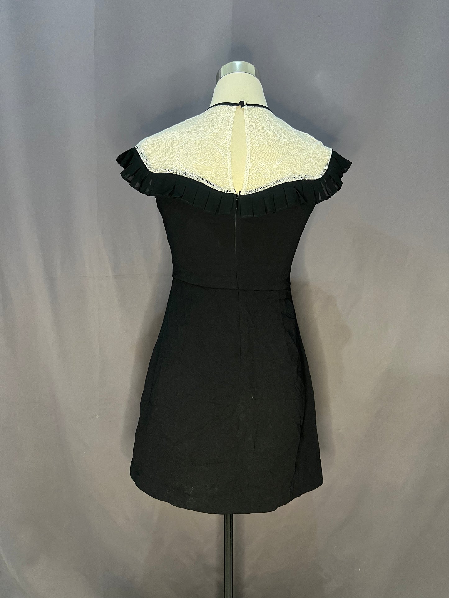 Peace Bird See Through Shoulder (Black)