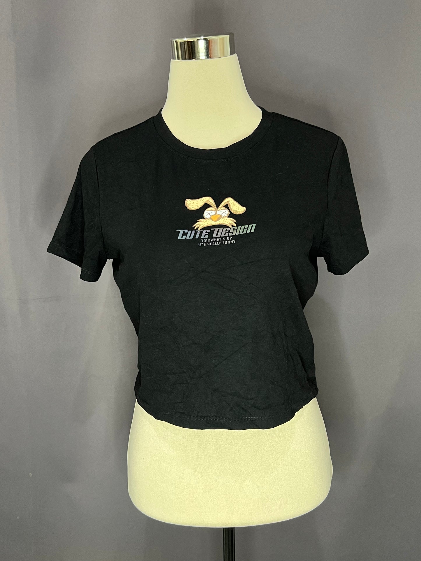Yishion Cute Design (Black-Cotton)