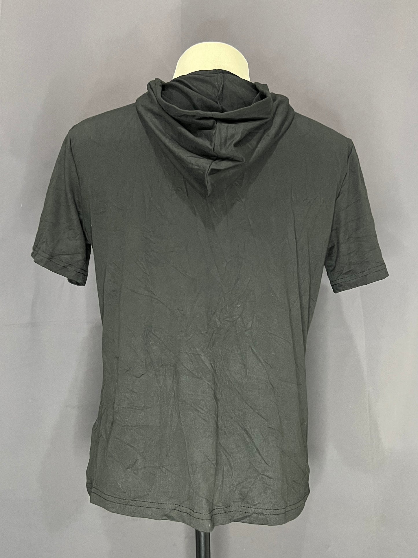 Generic Plain Hoodie (Black-Cotton)
