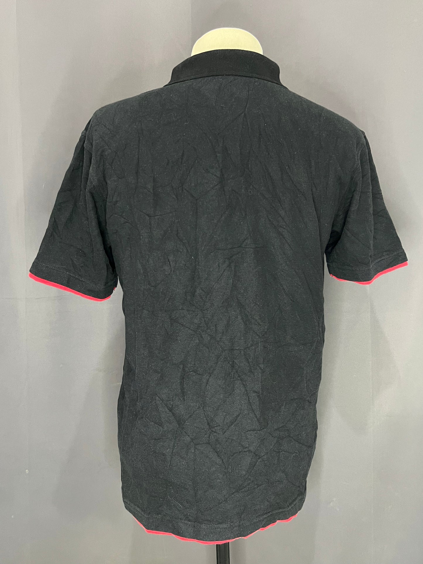 Generic Polo with Red color (Black-Cotton)