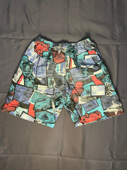 Generic Random Print Stretchable (Multicolor)