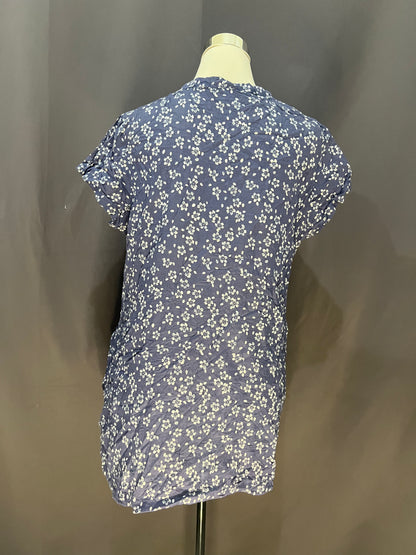 Generic Floral (Dark Blue)