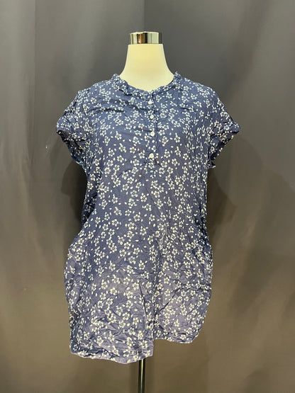 Generic Floral (Dark Blue)