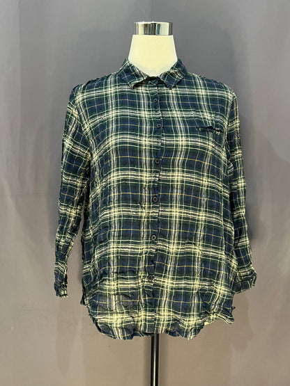 Generic Green Checkered (Dark Blue)