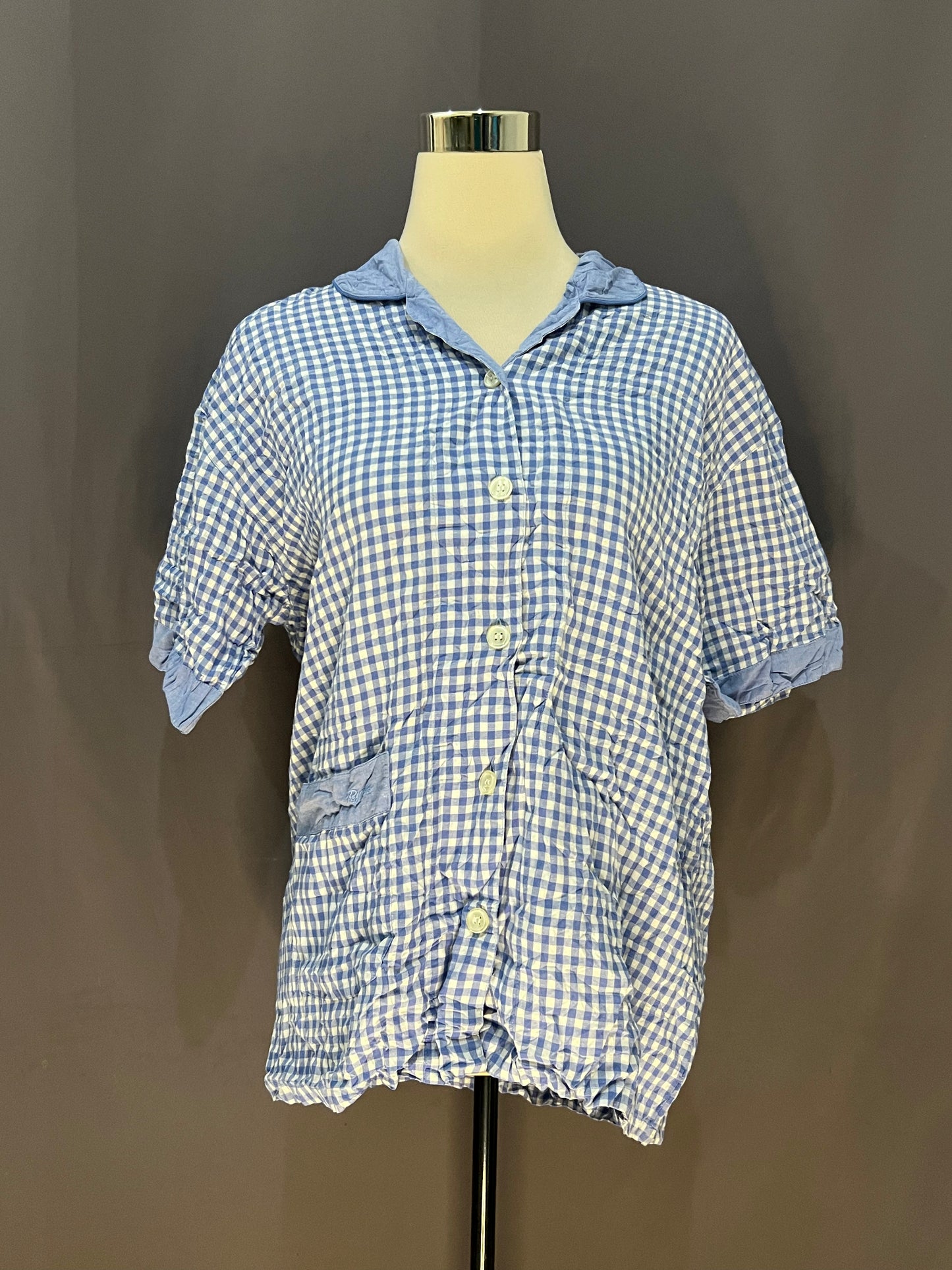 Ryoko Checkered (Blue)