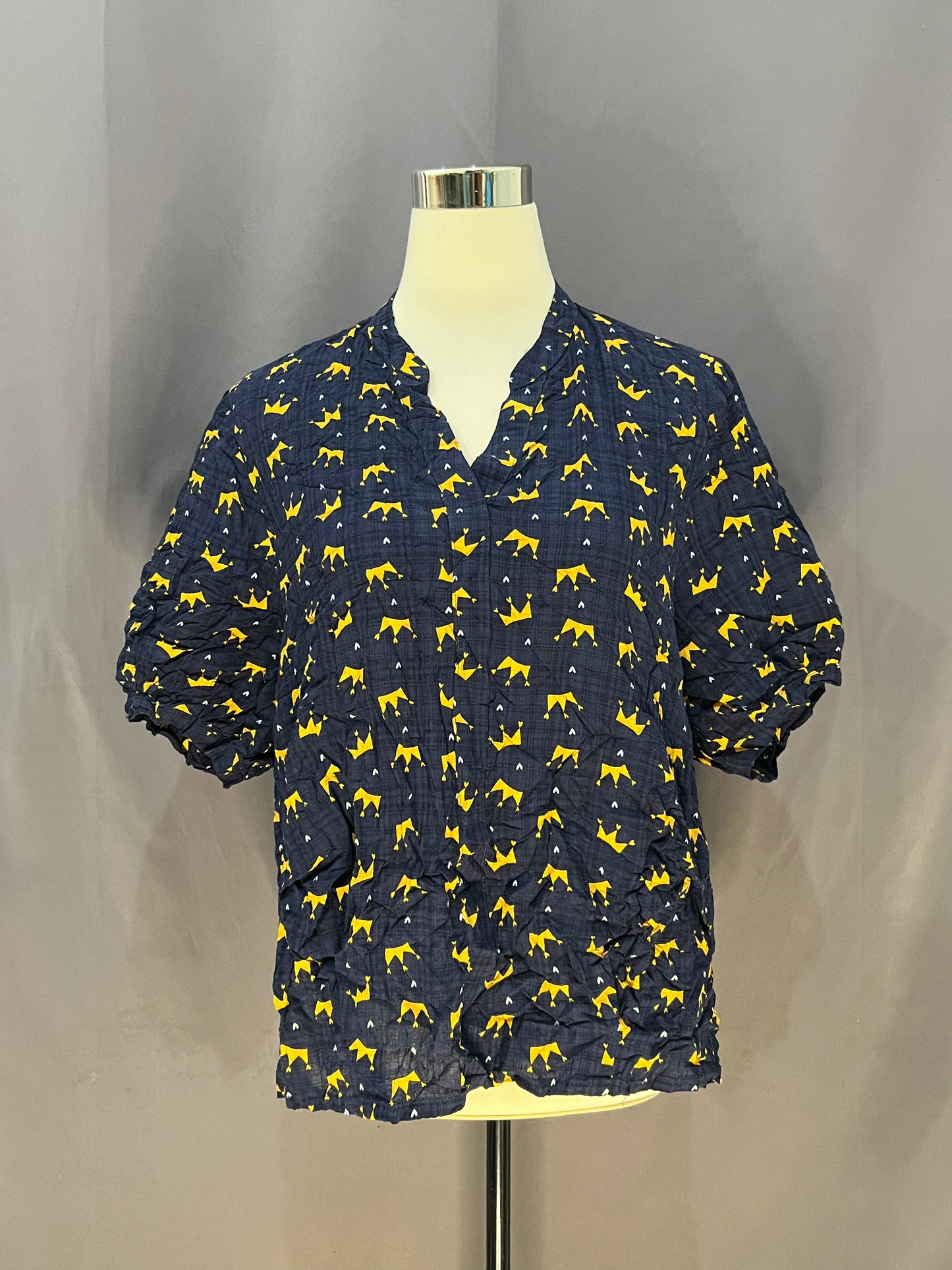 Generic Crown Pattern (Navy Blue)