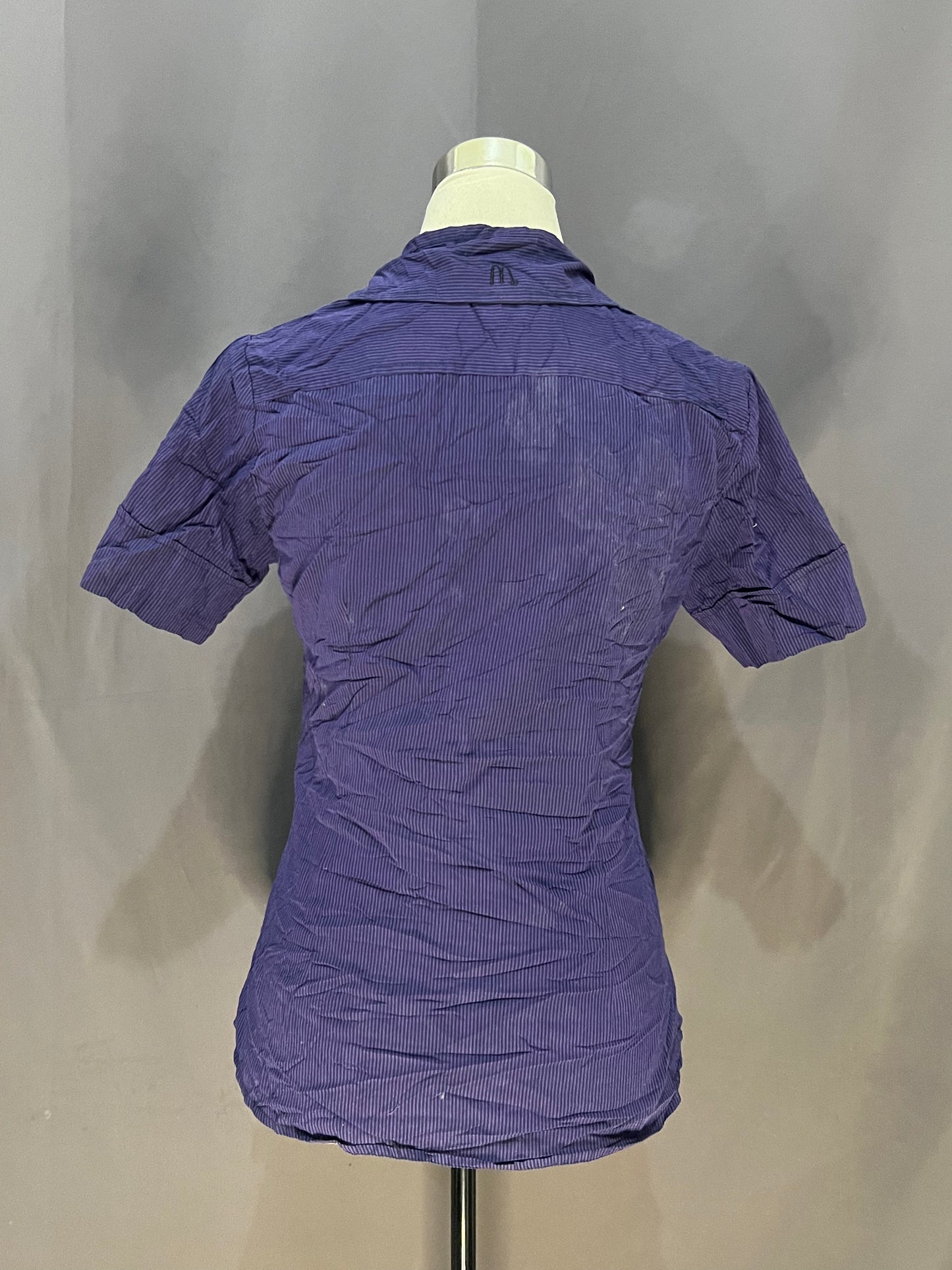 McDonald's Apparel Collection Dark Violet Stripes with McDo Logo (Violet)