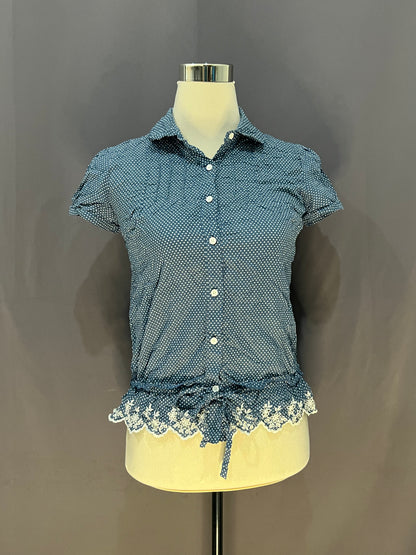 RTW Club Polka Dots (Dark Blue)