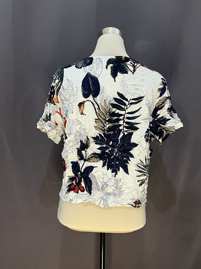 Oubogji Leaves Pattern (White)