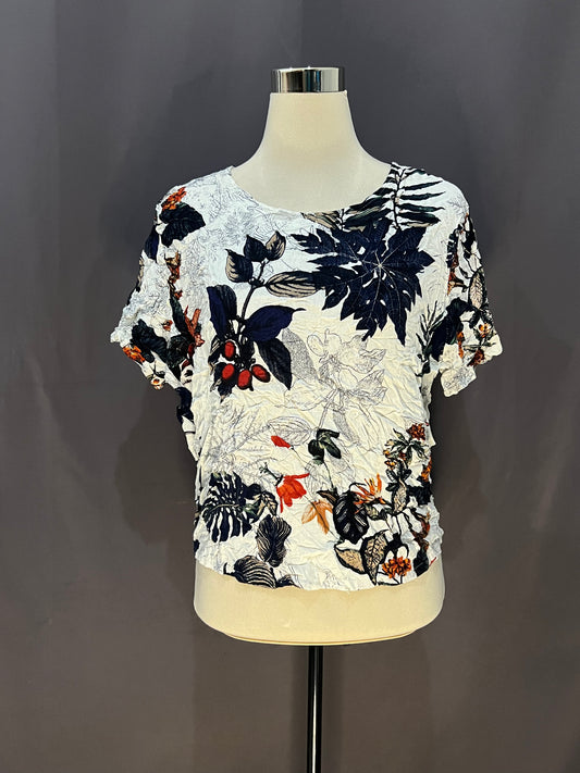 Oubogji Leaves Pattern (White)