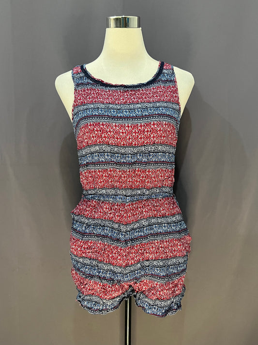 Springfield Patterned (Red and Blue)