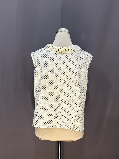 Generic Polka Dots Sleeveless (White)