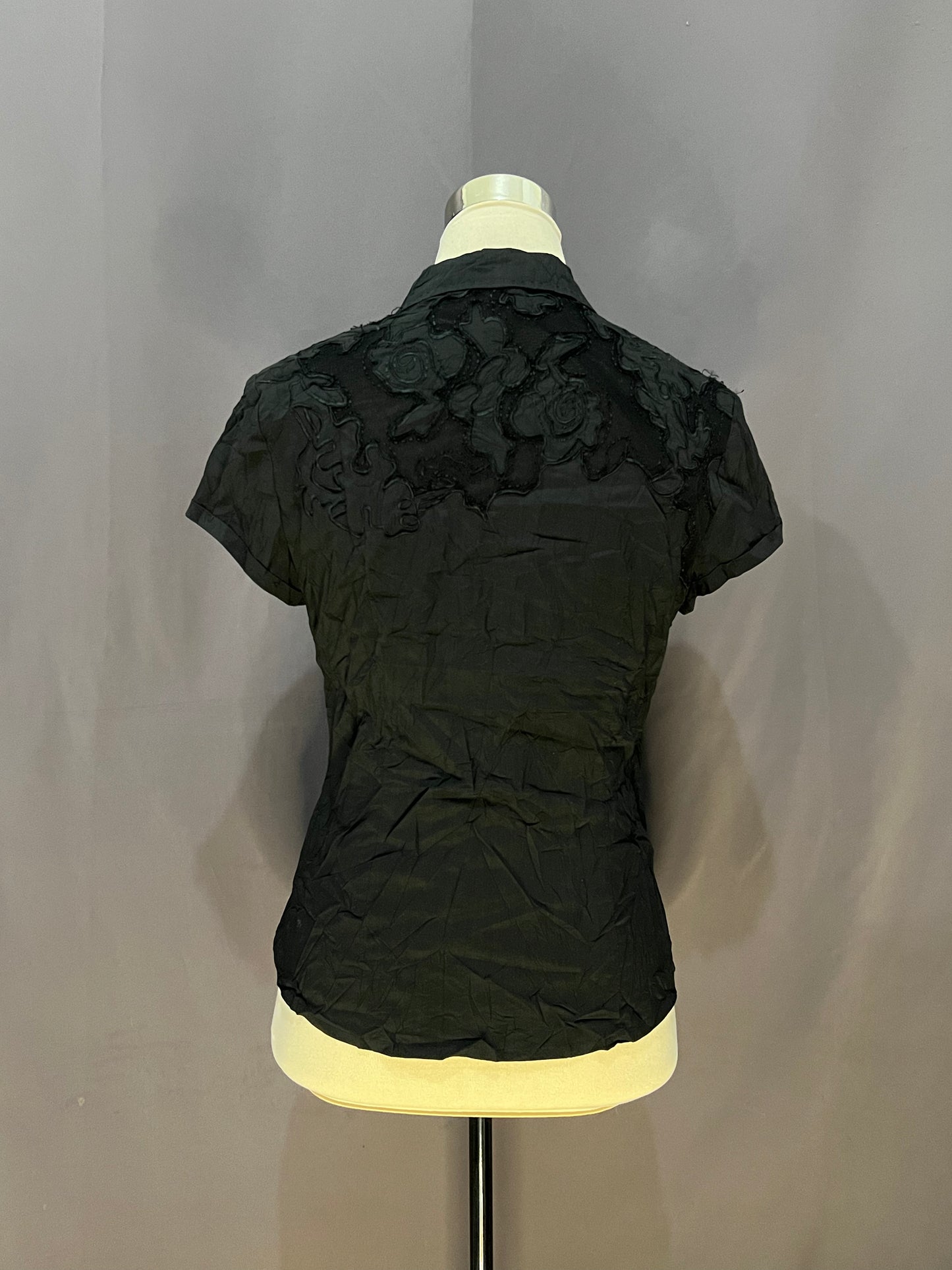 Juzui Plain with Pattern (Black)