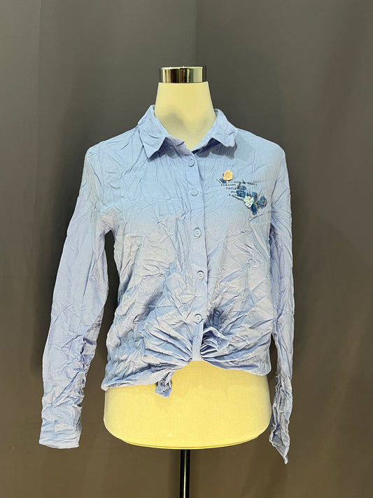 Inman Flower Print (Blue)