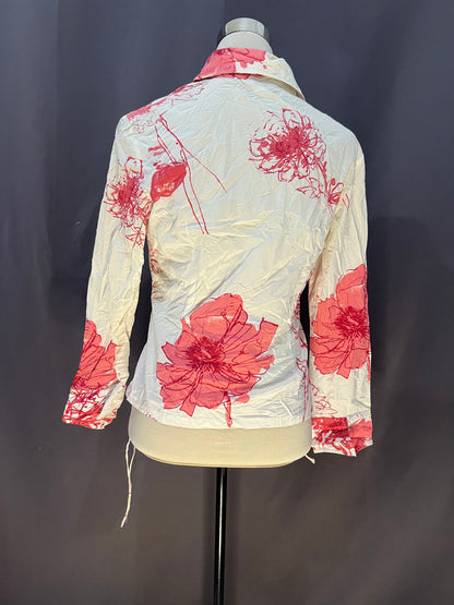 Vinhe Meng Pink Floral (Dirty White)