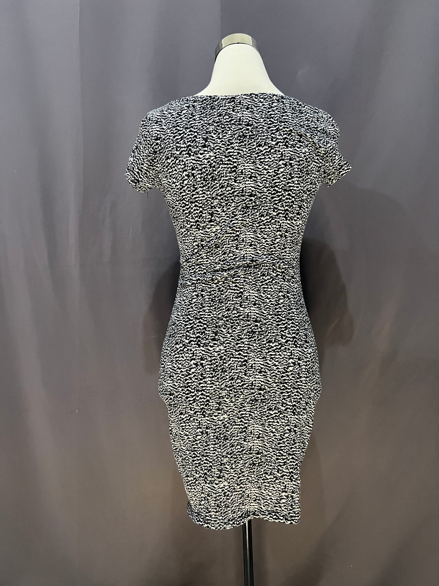 H&M White Pattern (Black)