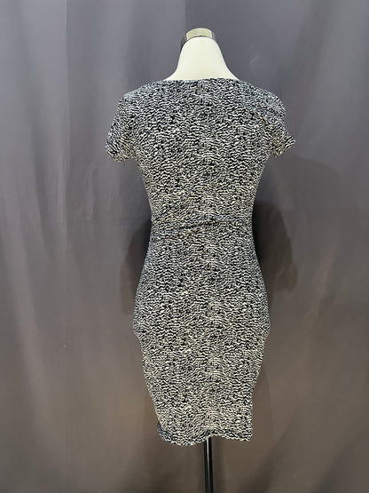 H&M White Pattern (Black)