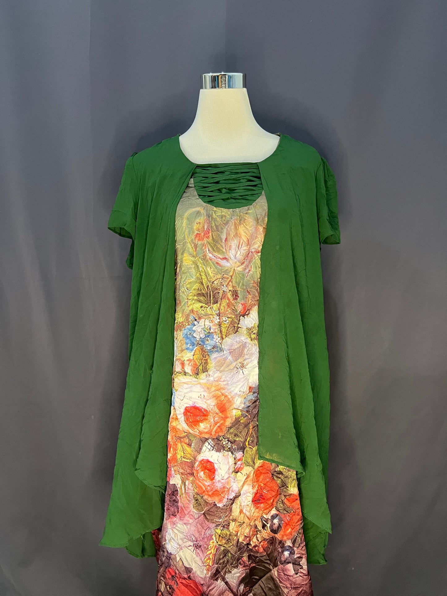 Kaifang Floral (Green)