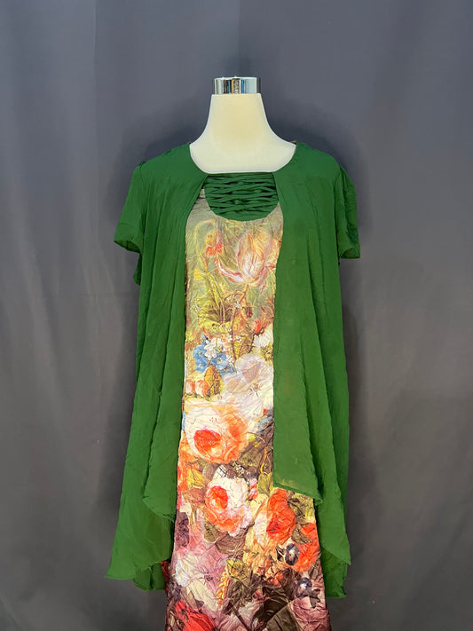 Kaifang Floral (Green)