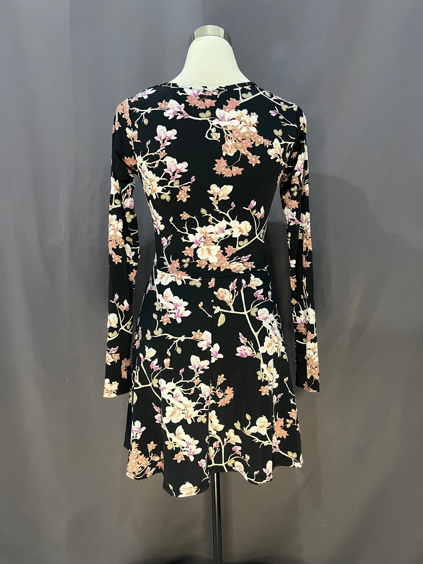 J for Justify Floral (Black)