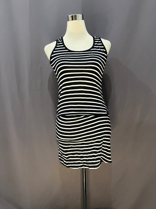 Generic White Stripes Sleeveless (Black)