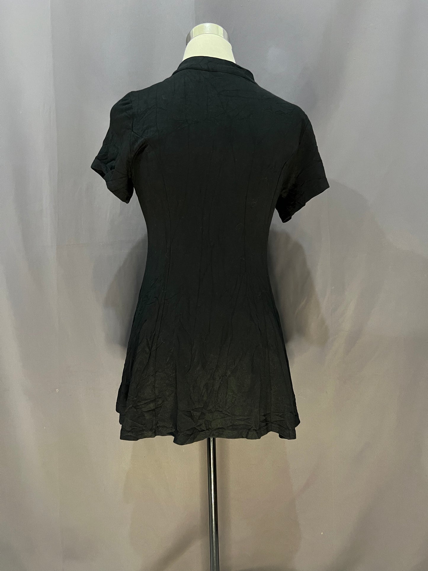 Generic Floral Neckline (Black)