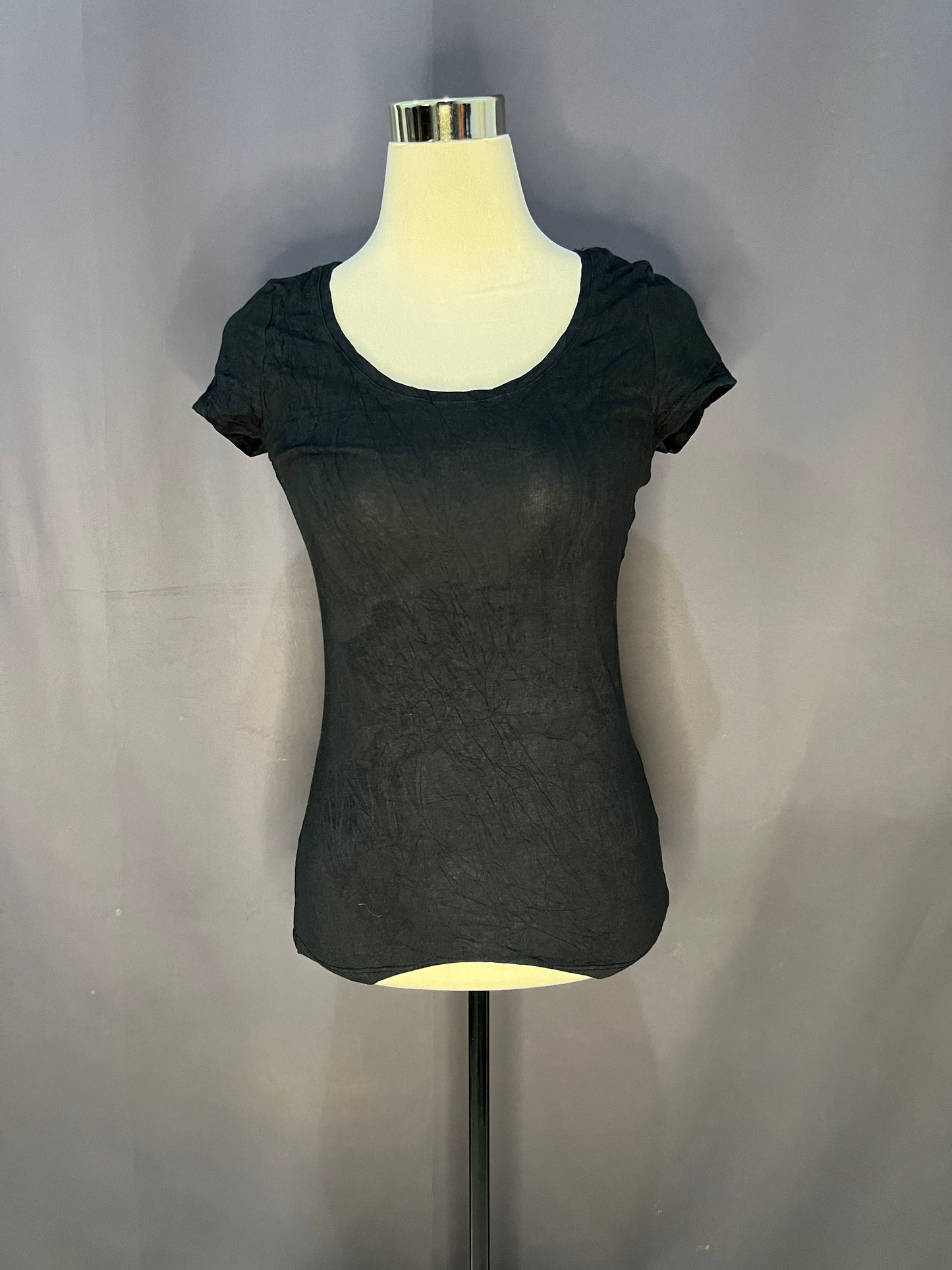 H&M Plain (Black-Cotton)