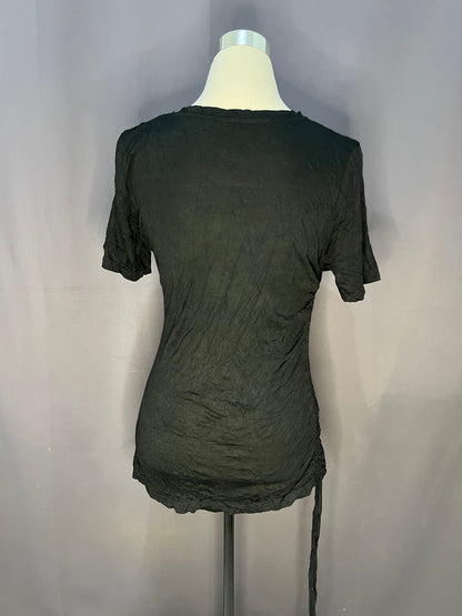 Generic Plain with Strap on the side (Black-Cotton)