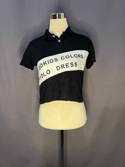 Generic Polo Dress (Black-Cotton)