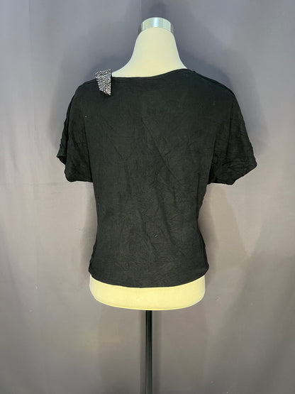 Generic Plain with Shoulder Strap (Black-Cotton)
