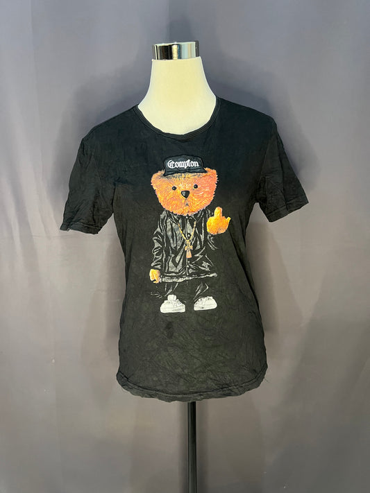 Mux/Zhe Compton Bear (Black-Cotton)