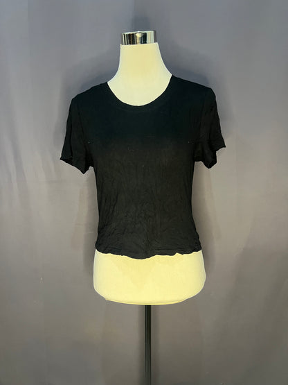 Generic Plain Croptop (Black-Cotton)