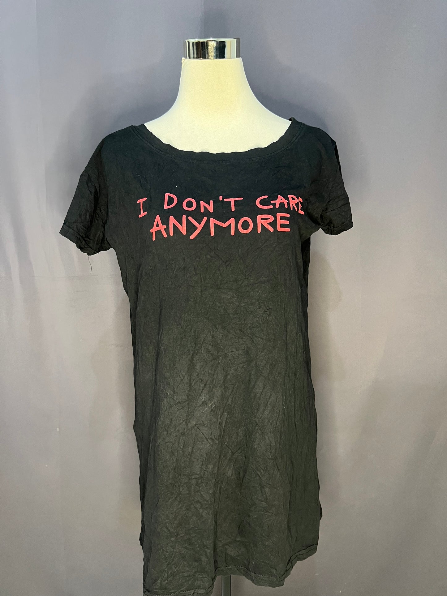 Generic I Don't Care Anymore (Black-Cotton)