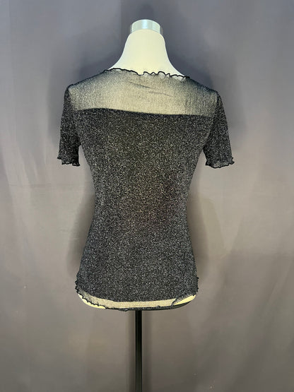 Generic Shining Fabric (Black-Mesh)