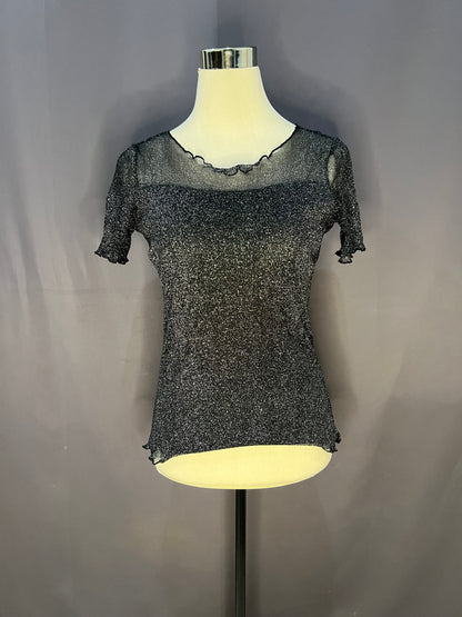 Generic Shining Fabric (Black-Mesh)