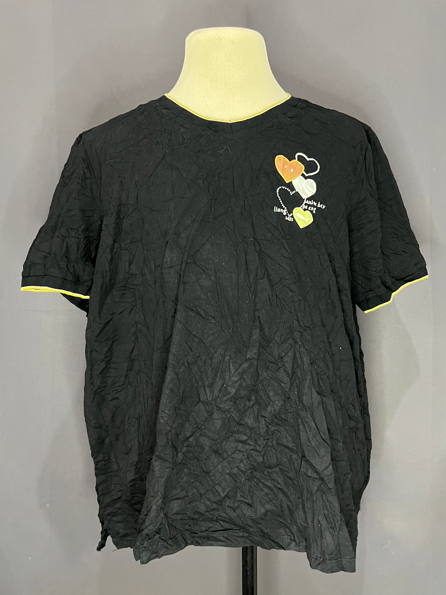 Generic Heart (Black-Cotton)