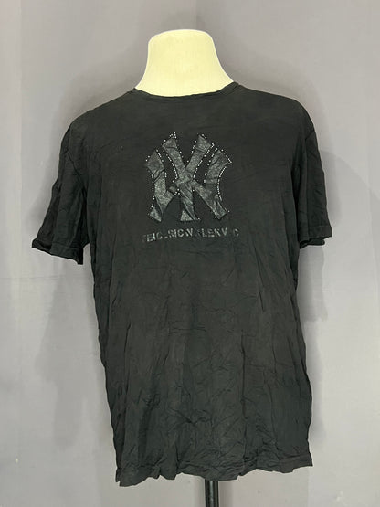 Generic NY Yankees Logo (Black-Cotton)