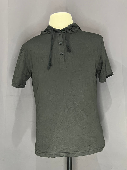 Generic Plain Hoodie (Black-Cotton)