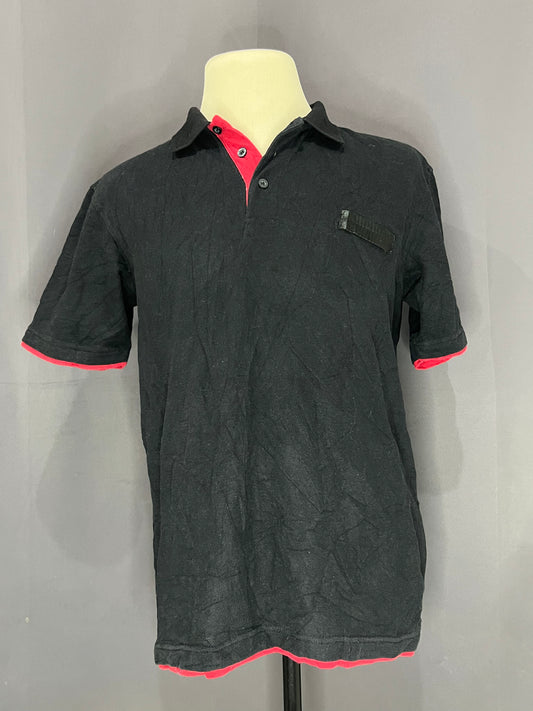 Generic Polo with Red color (Black-Cotton)