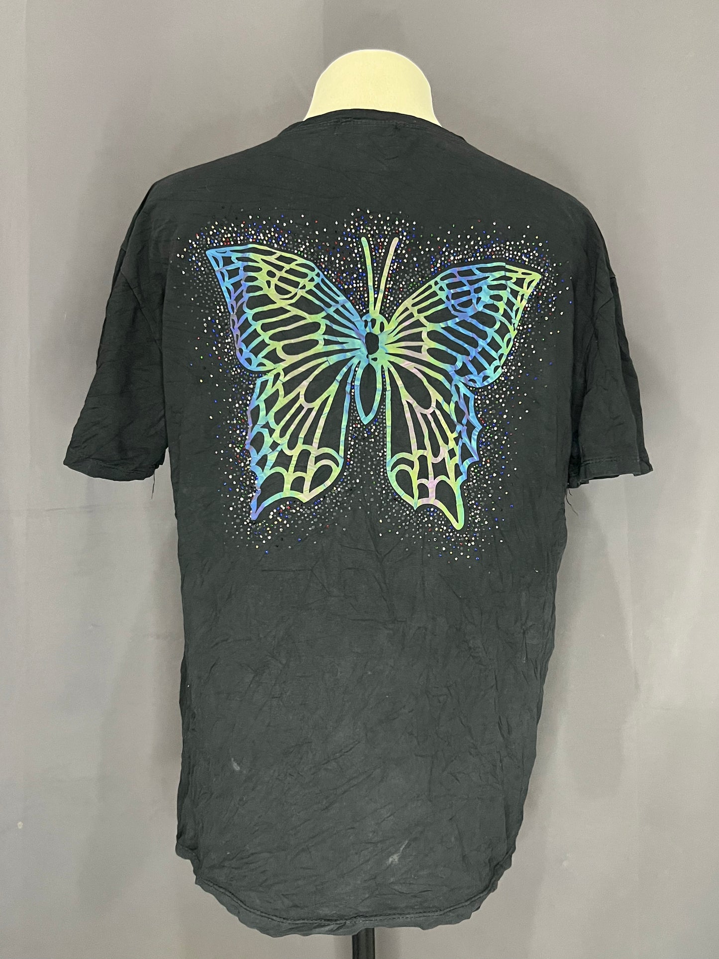 Lan Gui Fang Rainbow Butterfly (Black-Cotton)