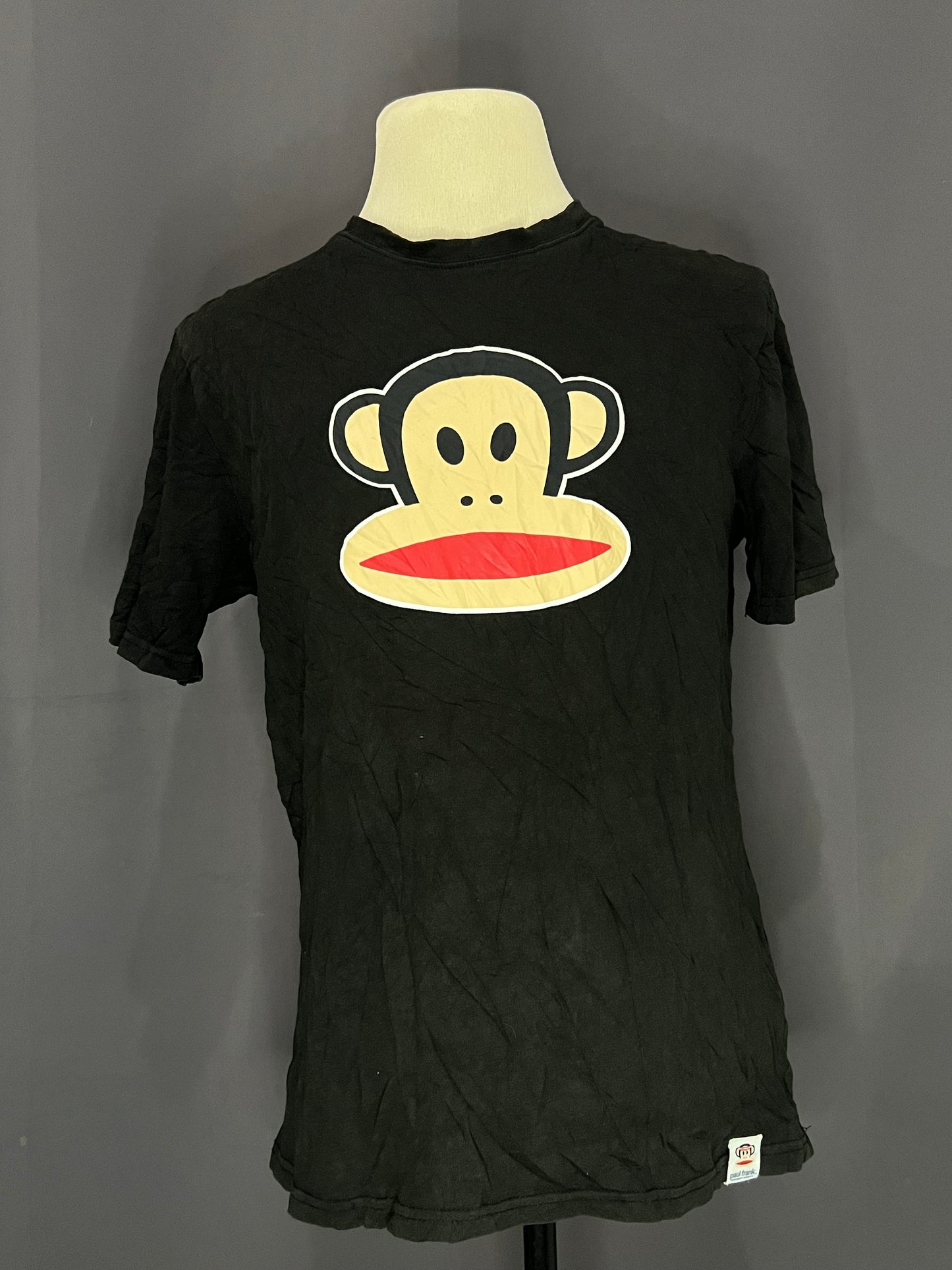 Paul Frank Plain With Logo (Black-Cotton)